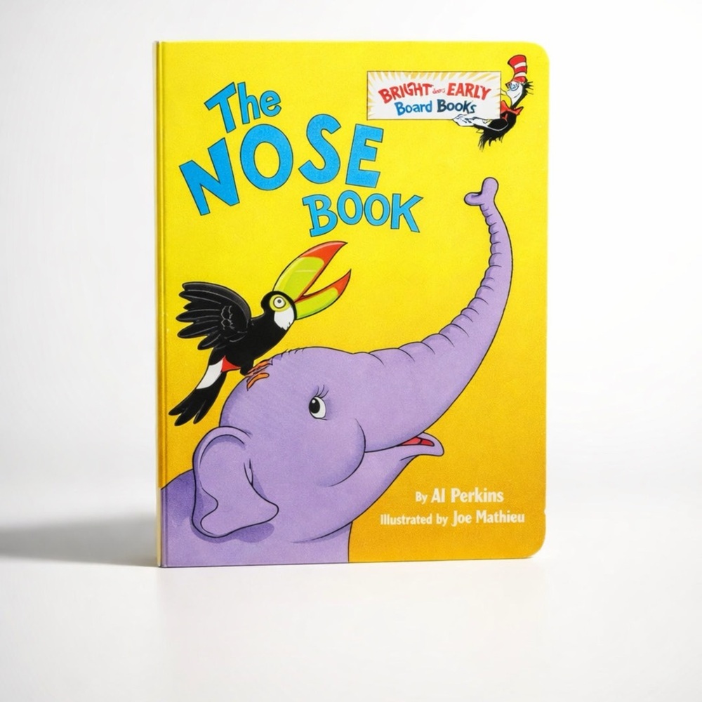 Dr. Seuss - The Nose Book - Hard Cover Book - Board Book - Kids - Children's